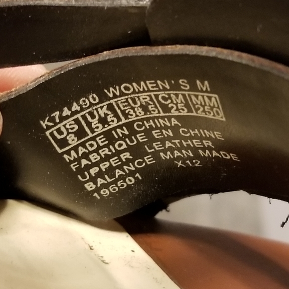 Rockport Adiprene by Adidas Leather Heels sz 8 - Picture 8 of 9